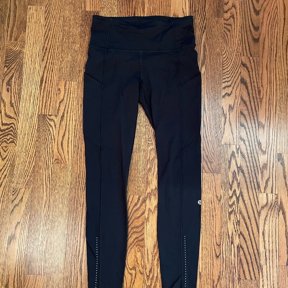 Lululemon Fast and Free Black Leggings - Picture 7 of 8